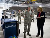 SECAF visits Eglin