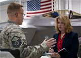 SECAF visits Eglin