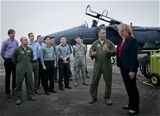 SECAF visits Eglin